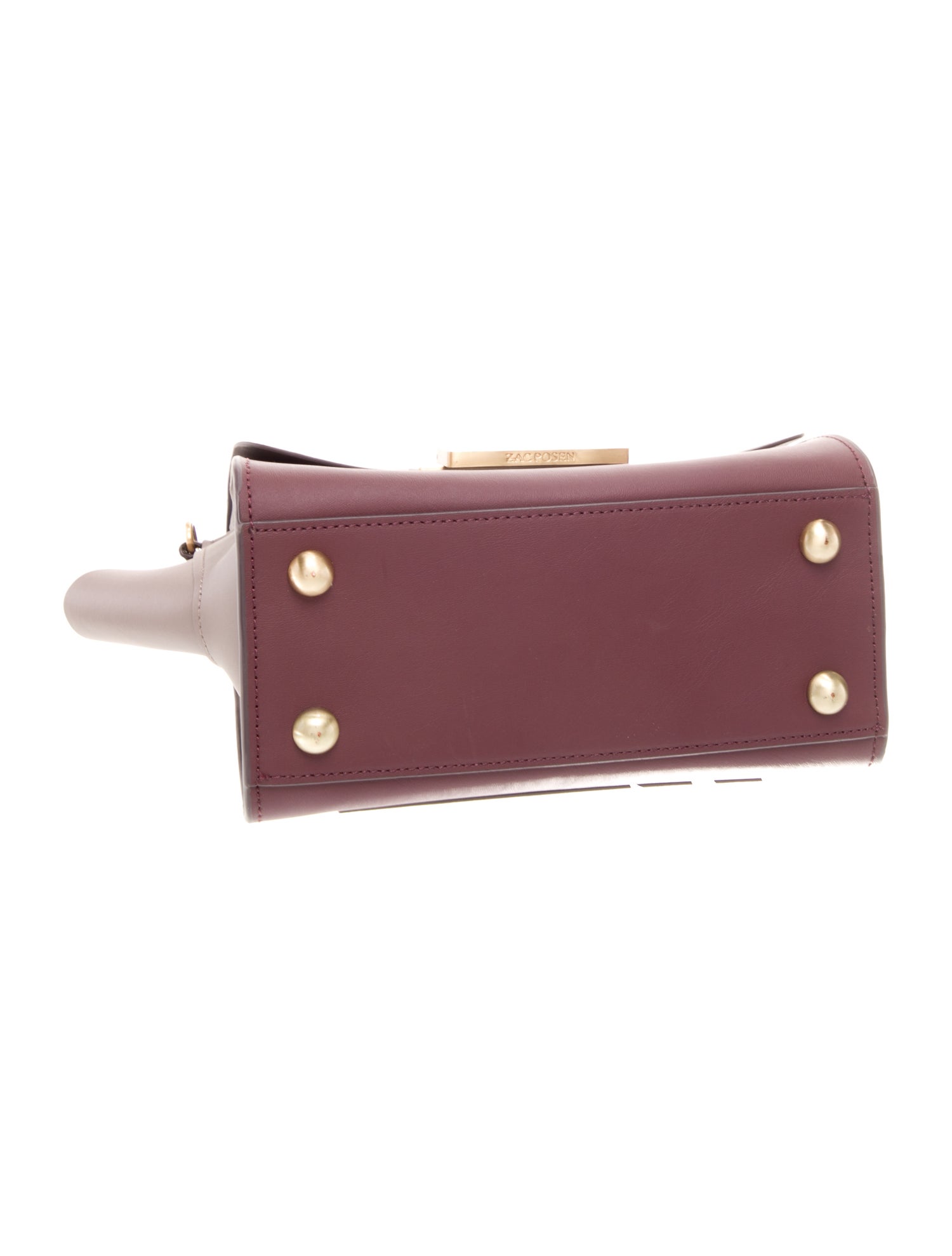 ZAC Zac Posen Leather Top Handle Bag